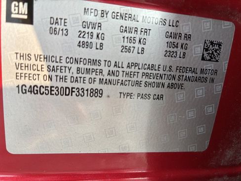 Used 2013 Buick LaCrosse Leather FWD image 20