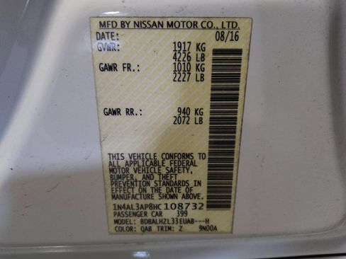 Used 2017 Nissan Altima 2.5 SR image 33