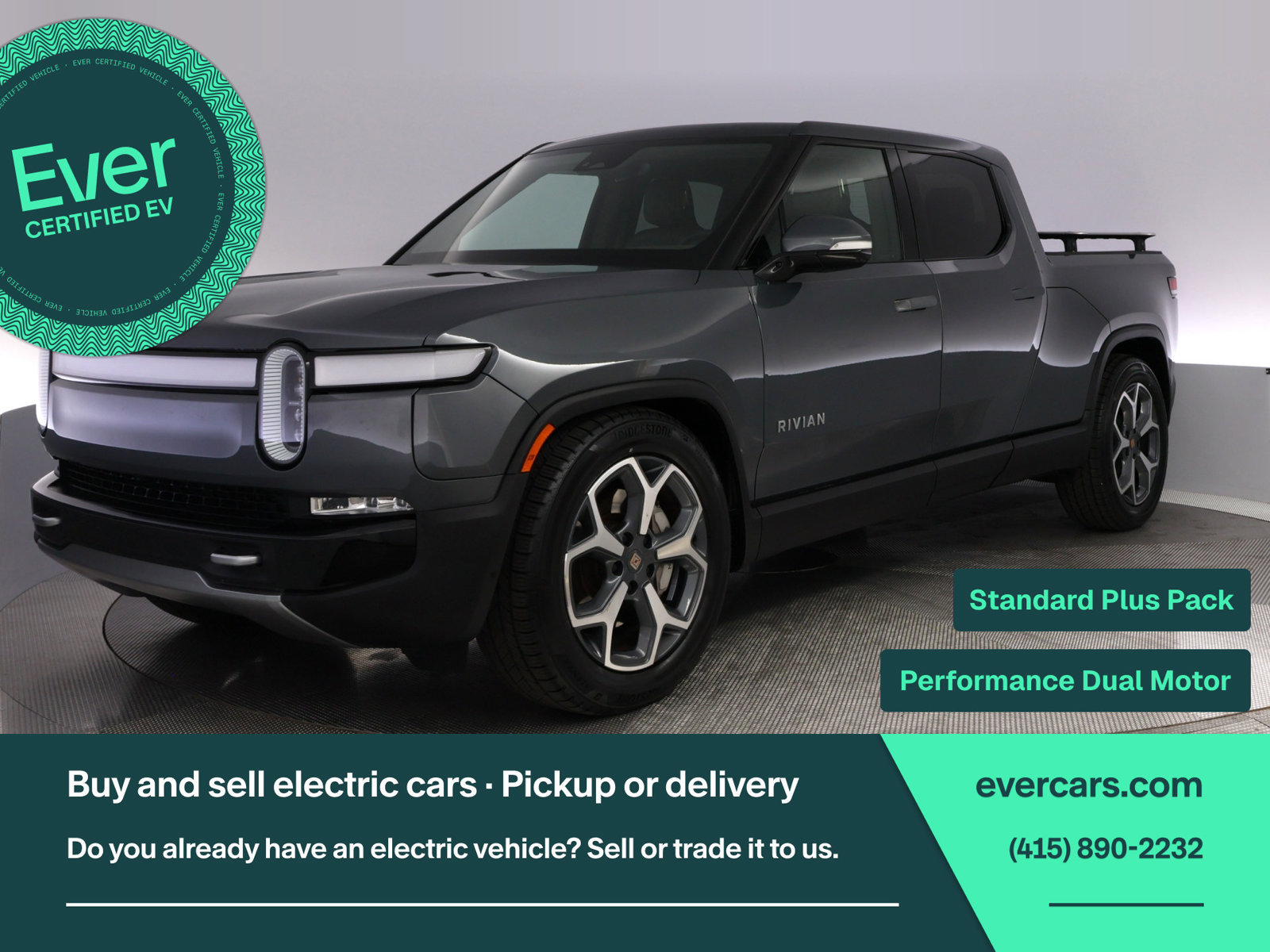 Used 2024 Rivian R1T Adventure Dual AWD/4WD image 1
