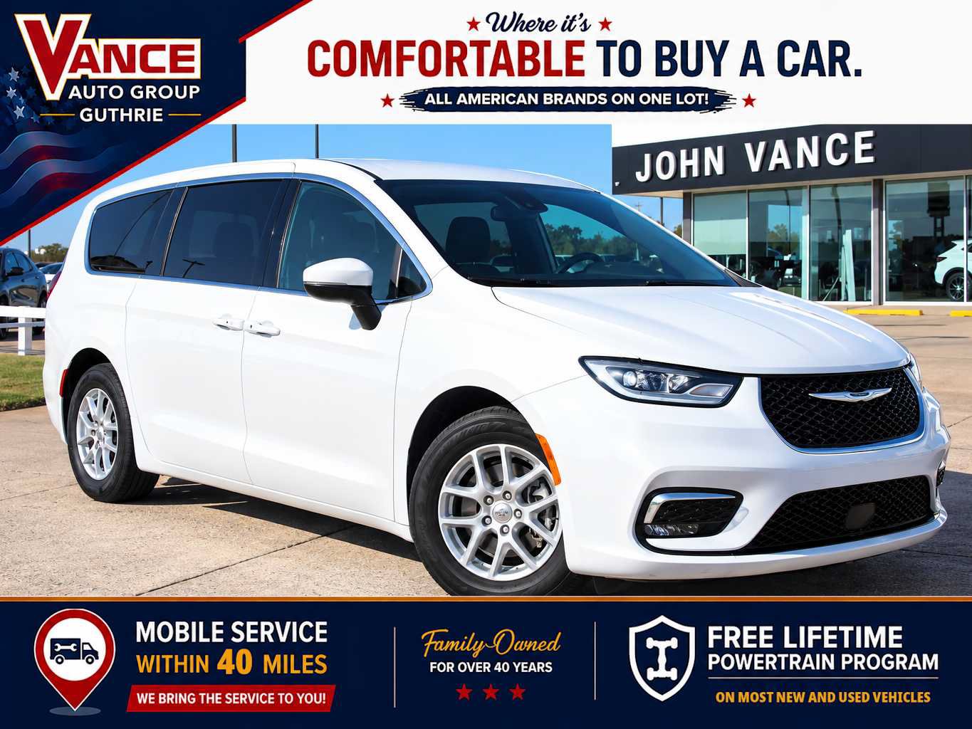 Used 2023 Chrysler Pacifica Touring FWD image 1