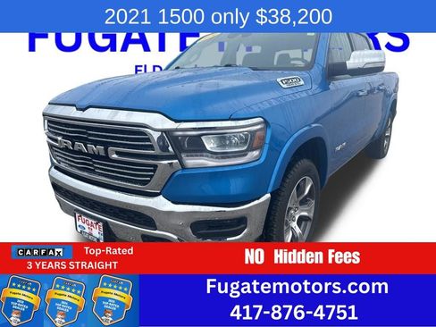 Used 2021 RAM 1500 Laramie image 1