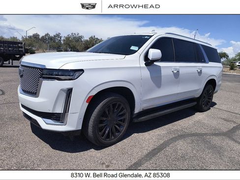 Certified 2023 Cadillac Escalade ESV Premium Luxury w/ LPO, Radiant Package AWD/4WD image 1