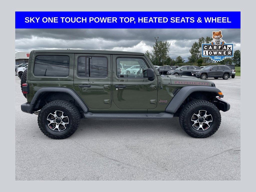 Used 2022 Jeep Wrangler Unlimited Rubicon w/ Cold Weather Group AWD/4WD image 1