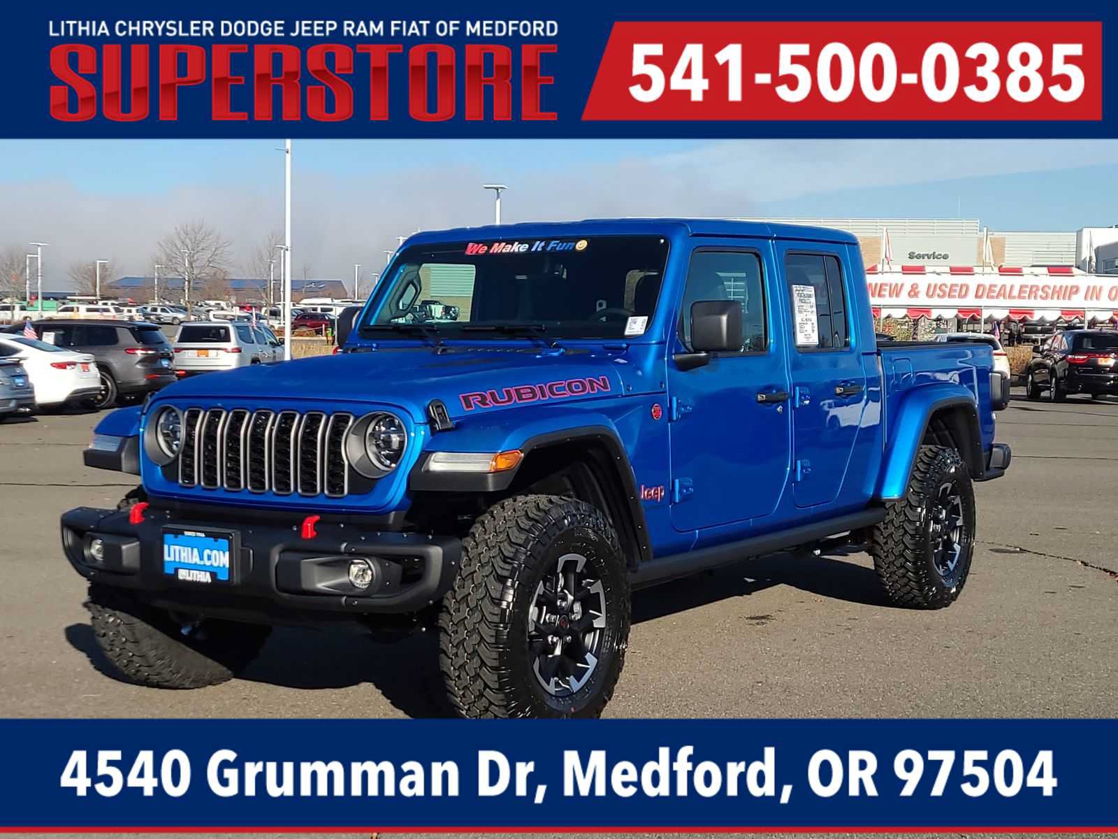 New 2026 Jeep Gladiator Rubicon AWD/4WD image 1