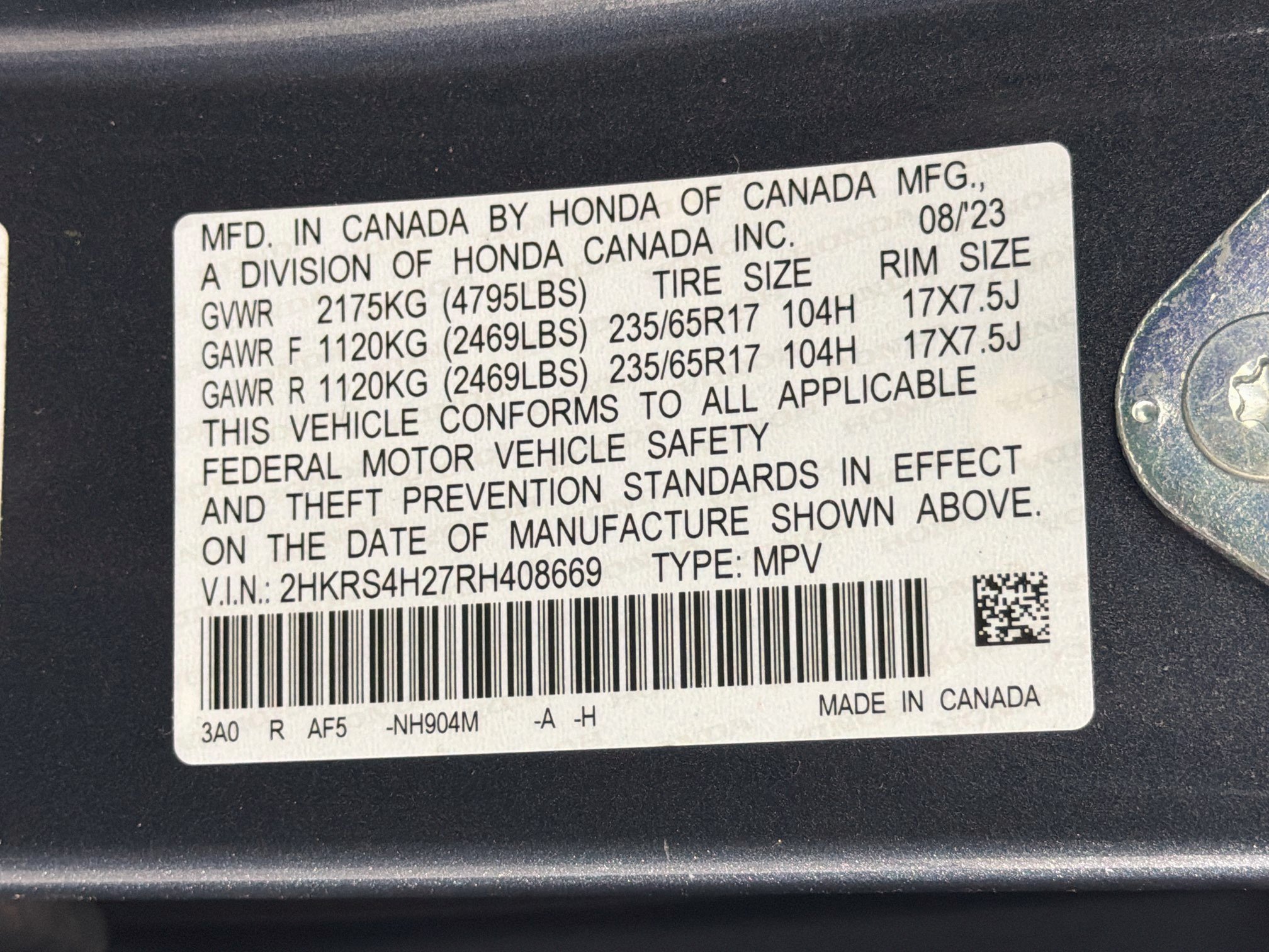 Used 2024 Honda CR-V LX image 12