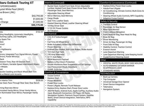 Used 2024 Subaru Outback Touring XT image 34