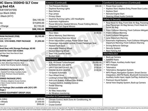 Used 2025 GMC Sierra 3500 SLT w/ SLT Premium Package AWD/4WD image 2
