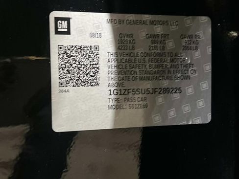 Used 2018 Chevrolet Malibu Hybrid w/ Driver Confidence Package image 28