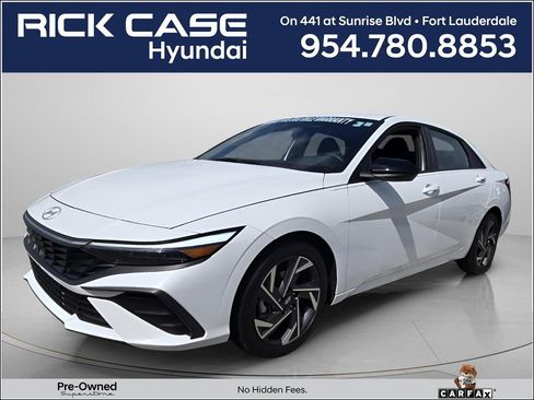 Certified 2025 Hyundai Elantra Sport FWD image 1