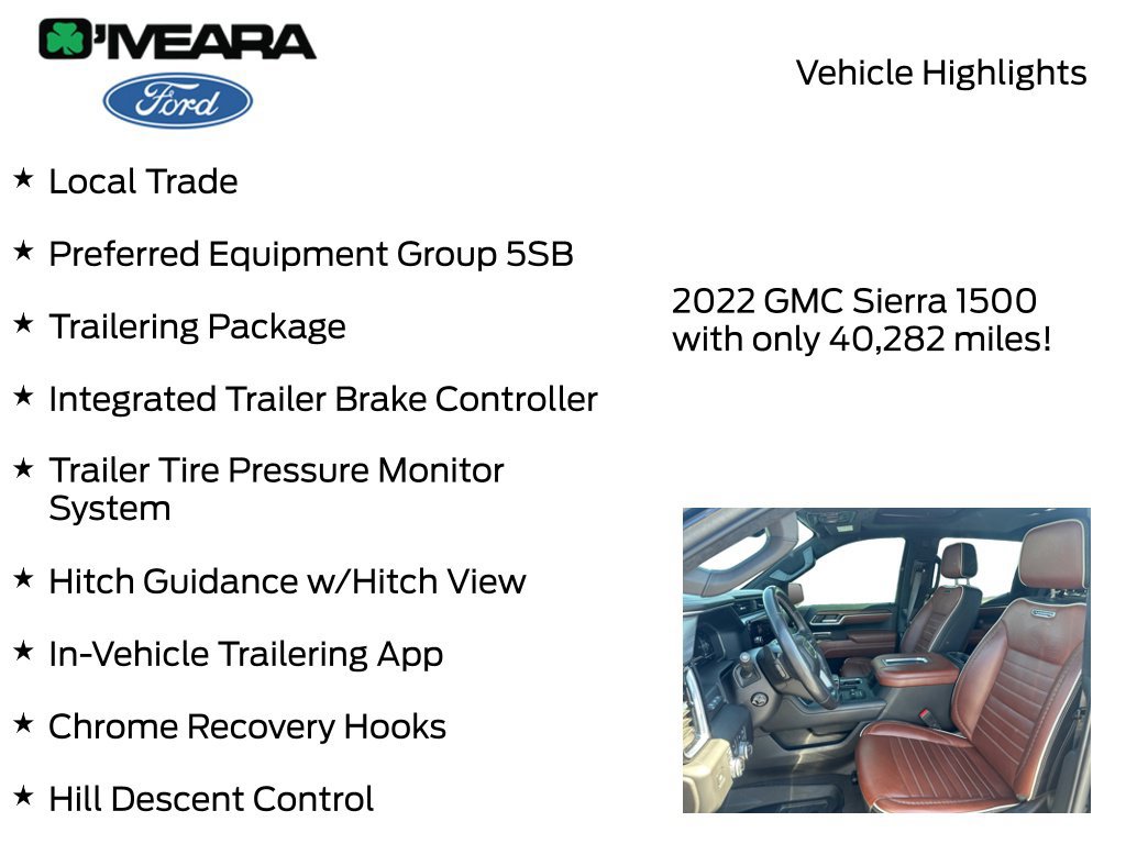 Used 2022 GMC Sierra 1500 Denali Ultimate AWD/4WD image 7