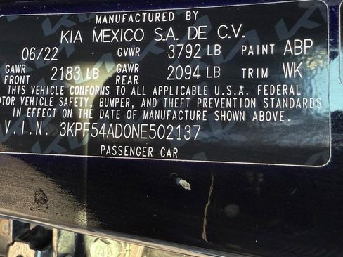 Used 2022 Kia Forte GT-Line w/ GT-Line Premium Package image 23