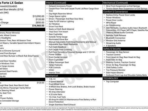 Used 2016 Kia Forte LX image 18