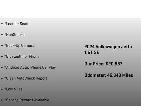Used 2024 Volkswagen Jetta SE FWD image 6