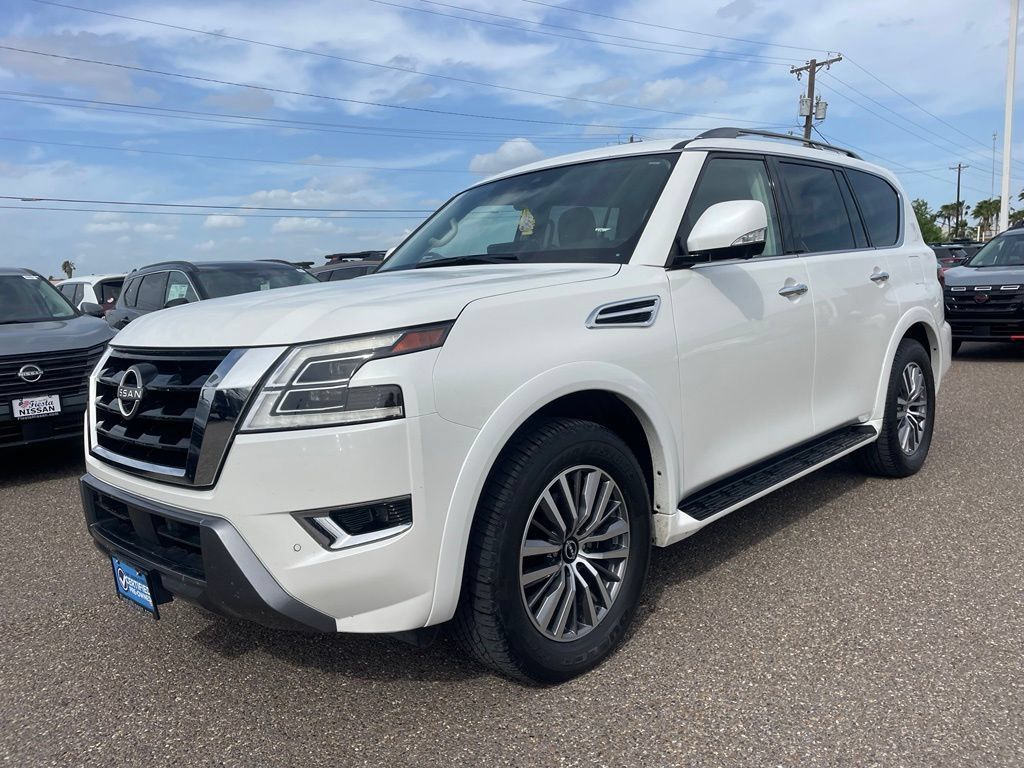 Certified 2023 Nissan Armada SL w/ Cargo Package RWD image 3