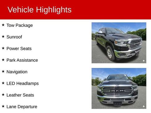 Used 2022 RAM 1500 Laramie AWD/4WD image 2