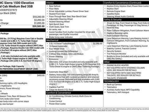 Used 2023 GMC Sierra 1500 Elevation image 3