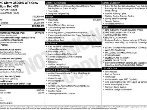 Used 2021 GMC Sierra 3500 AT4 w/ AT4 Premium Plus Package AWD/4WD image 2