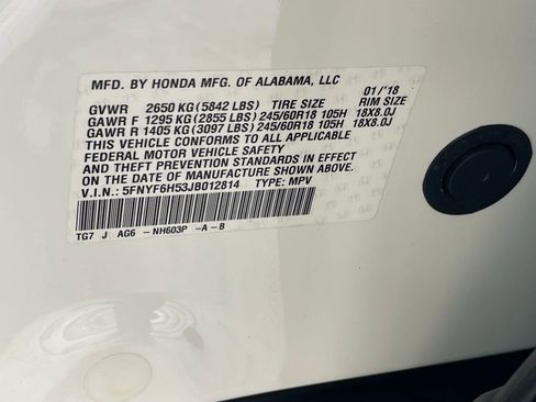 Certified 2018 Honda Pilot EX-L image 30