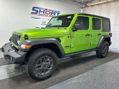 New 2025 Jeep Wrangler Unlimited Sport