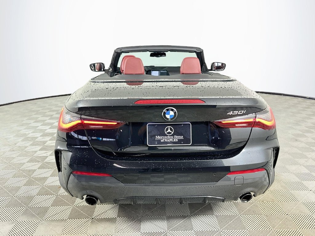 Used 2022 BMW 430i Convertible w/ M Sport Package RWD image 6