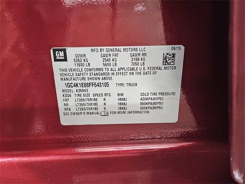 Used 2015 Chevrolet Silverado 3500 High Country w/ Duramax Plus Package image 37