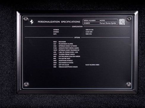 Certified 2024 Ferrari Roma Spider RWD image 58