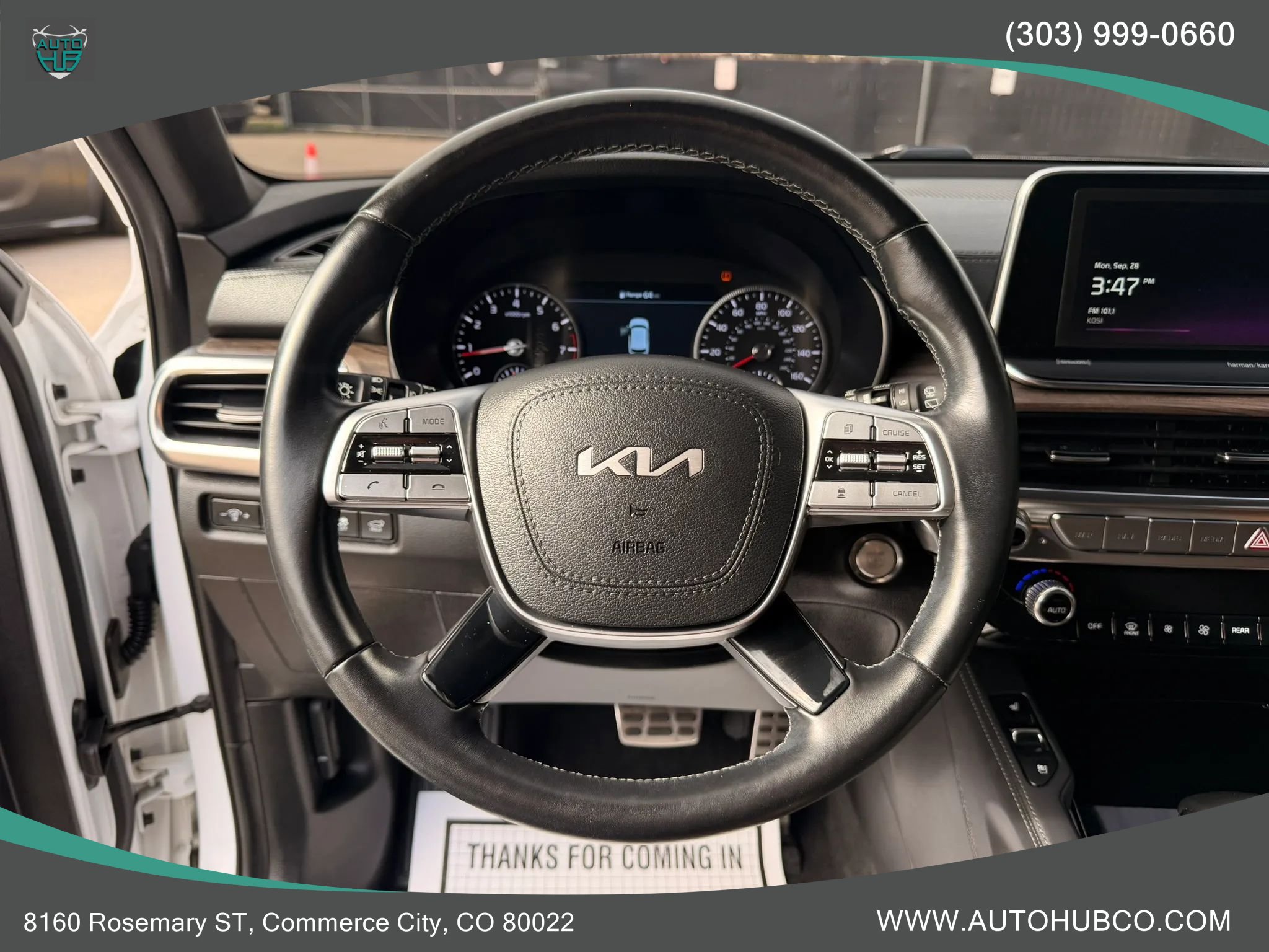 Used 2022 Kia Telluride SX w/ SX Prestige Package AWD/4WD image 24