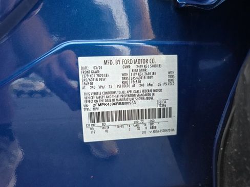 Certified 2024 Ford Edge SEL image 22