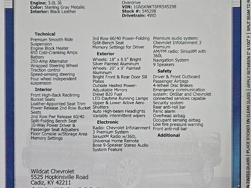 Used 2023 Chevrolet Tahoe LT w/ Luxury Package image 32