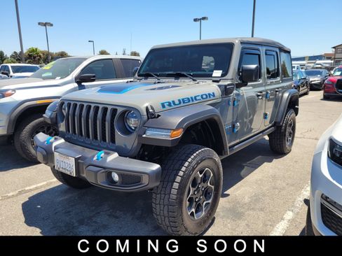 Used 2023 Jeep Wrangler Unlimited Rubicon 4xe AWD/4WD image 1