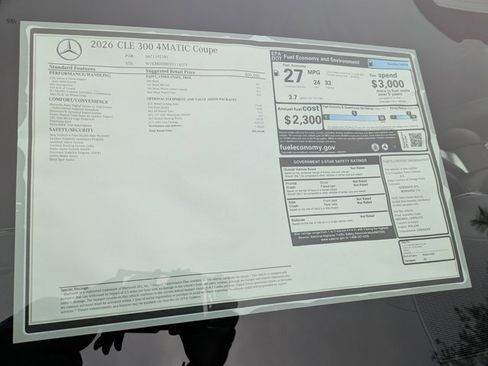 New 2026 Mercedes-Benz CLE 300 CLE 300 image 16