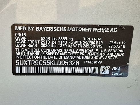 Used 2019 BMW X3 xDrive30i w/ Premium Package image 28