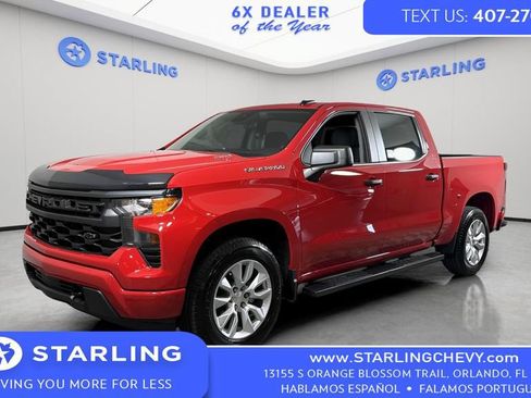 Used 2025 Chevrolet Silverado 1500 Custom RWD image 1