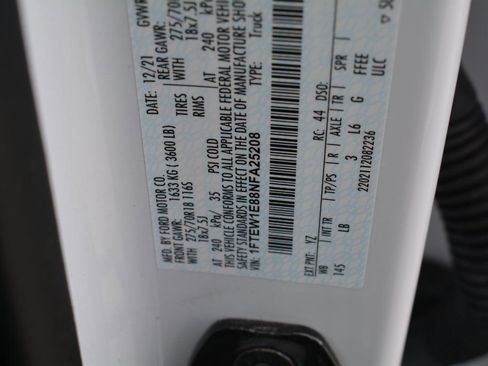 Used 2022 Ford F150 Tremor w/ Equipment Group 401A Mid image 28