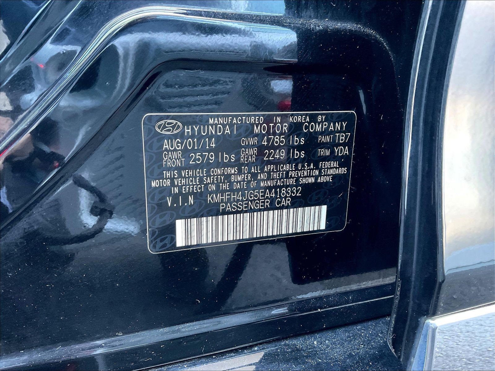 Used 2014 Hyundai Azera Limited w/ Option Group 02 FWD image 19