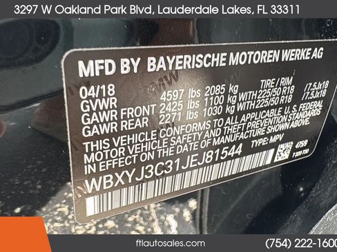 Used 2018 BMW X2 sDrive28i FWD image 72