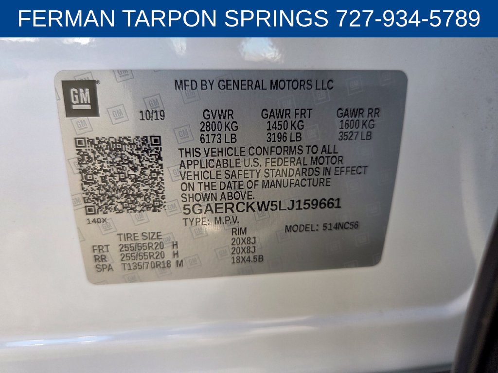 Used 2020 Buick Enclave Premium w/ Sun and Sites Package FWD image 19