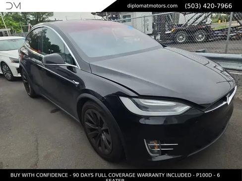 Used 2017 Tesla Model X P100D AWD/4WD image 3