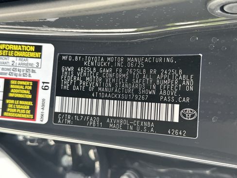 Used 2025 Toyota Camry LE w/ Convenience Package FWD image 35