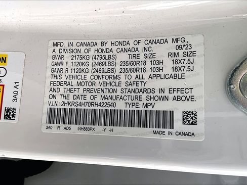 Certified 2024 Honda CR-V EX-L image 33