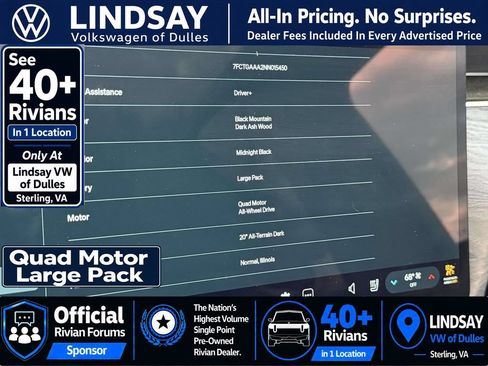 Used 2022 Rivian R1T Adventure AWD/4WD image 22