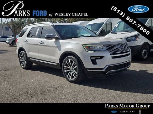 Certified 2018 Ford Explorer Platinum image 1