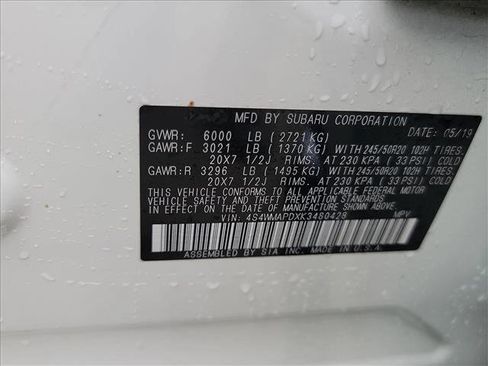 Used 2019 Subaru Ascent Limited w/ Popular Package #3 image 18