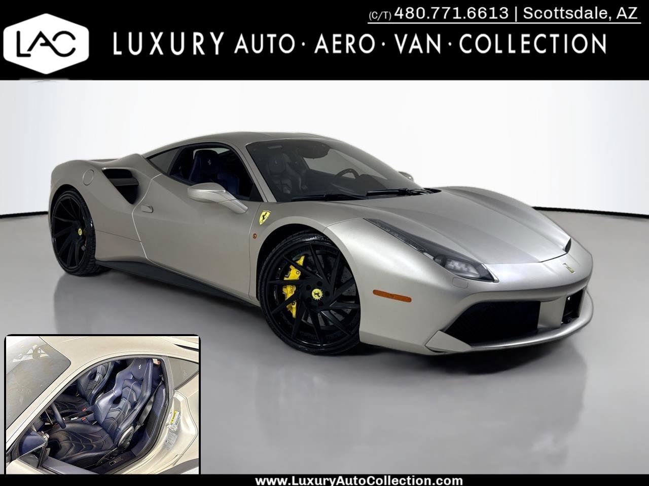 Used 2016 Ferrari 488 GTB RWD image 1