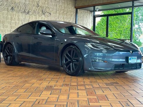 Used 2021 Tesla Model S Plaid AWD/4WD image 8