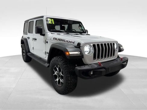 Used 2021 Jeep Wrangler Unlimited Rubicon w/ Steel Bumper Group AWD/4WD image 5