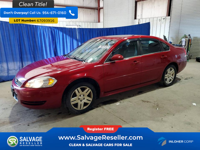 Used 2015 Chevrolet Impala LT w/ LT Sunroof Package FWD image 1