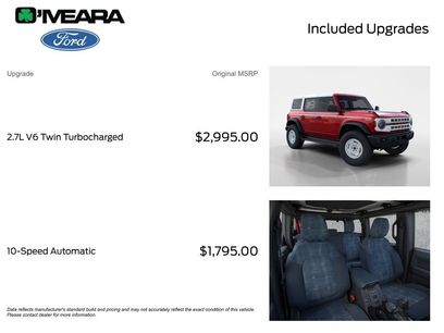 New 2026 Ford Bronco Heritage Edition