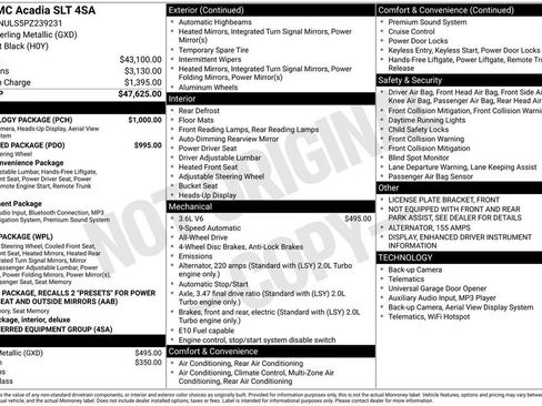 Certified 2023 GMC Acadia SLT w/ Technology Package image 34