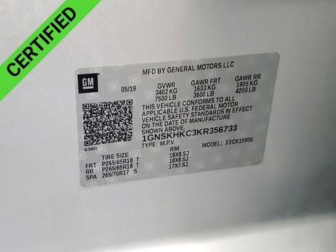 Certified 2019 Chevrolet Suburban LT image 35